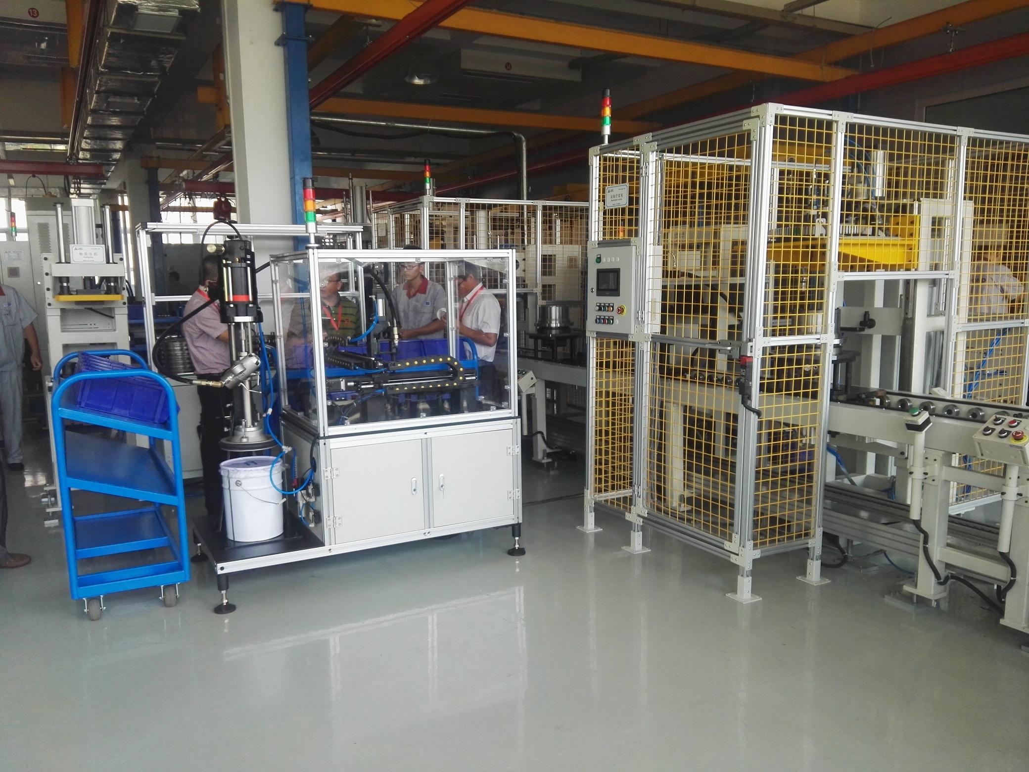 工程機(jī)械液壓馬達(dá)裝配線(xiàn)